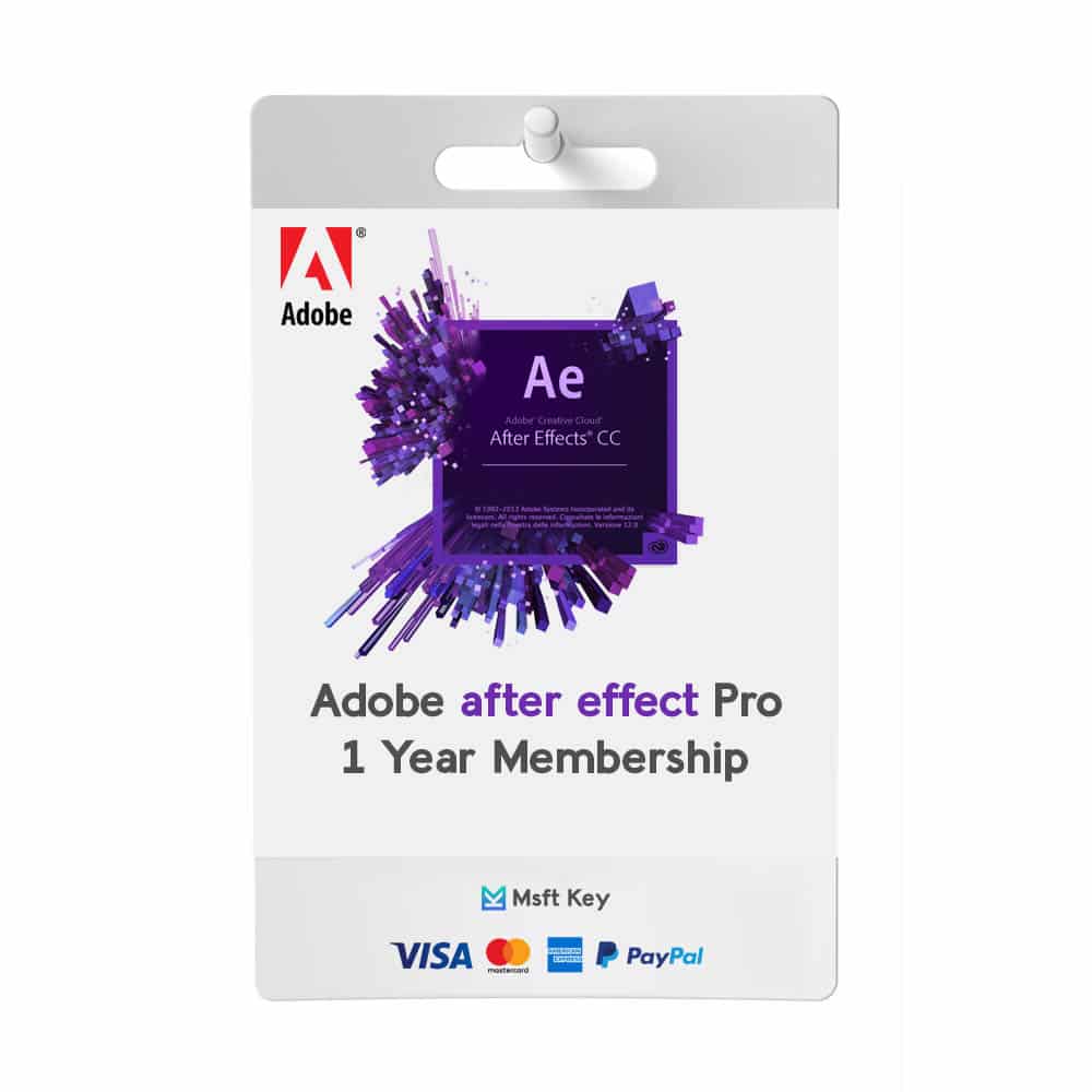 Adobe After Effects Membership
